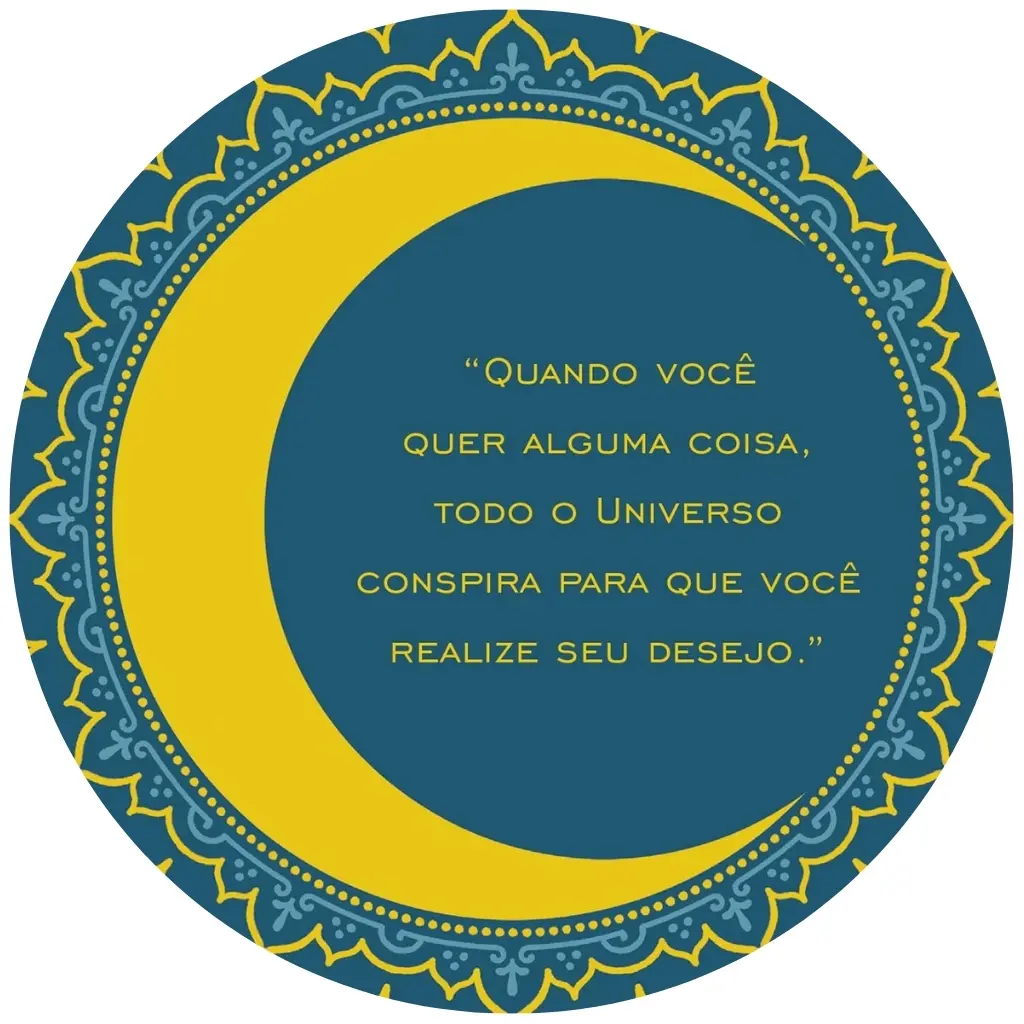 Frase do livro o alquimista