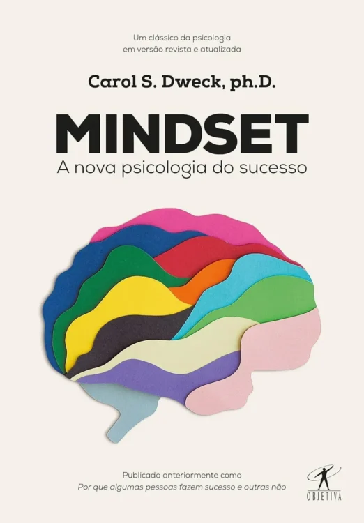 uma capa de livro com recortes coloridos de papel